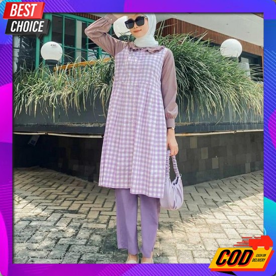 Baju Outer Ceruty 2022 Impoert Atasan Wanita Terbaru Viral Kekinian At Fashion Muslim Baju Atasan W