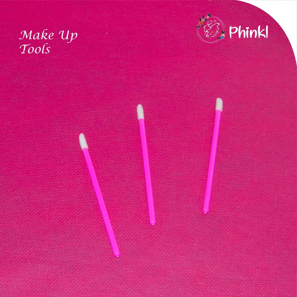 `ღ´ PHINKL `ღ´  lip brush sekali pakai lipwand per pcs aplikasi lipstick lipcream untuk tester