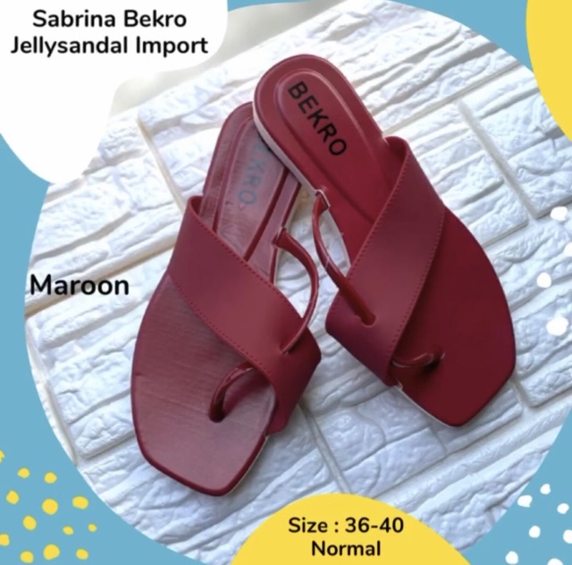 Sabrina Bekro Jellysandal import