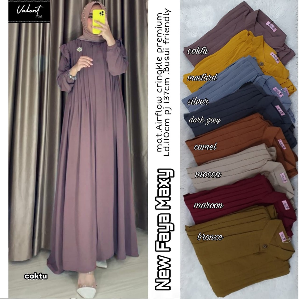 FAYA MAXI DRESS ORIGINAL VALENT