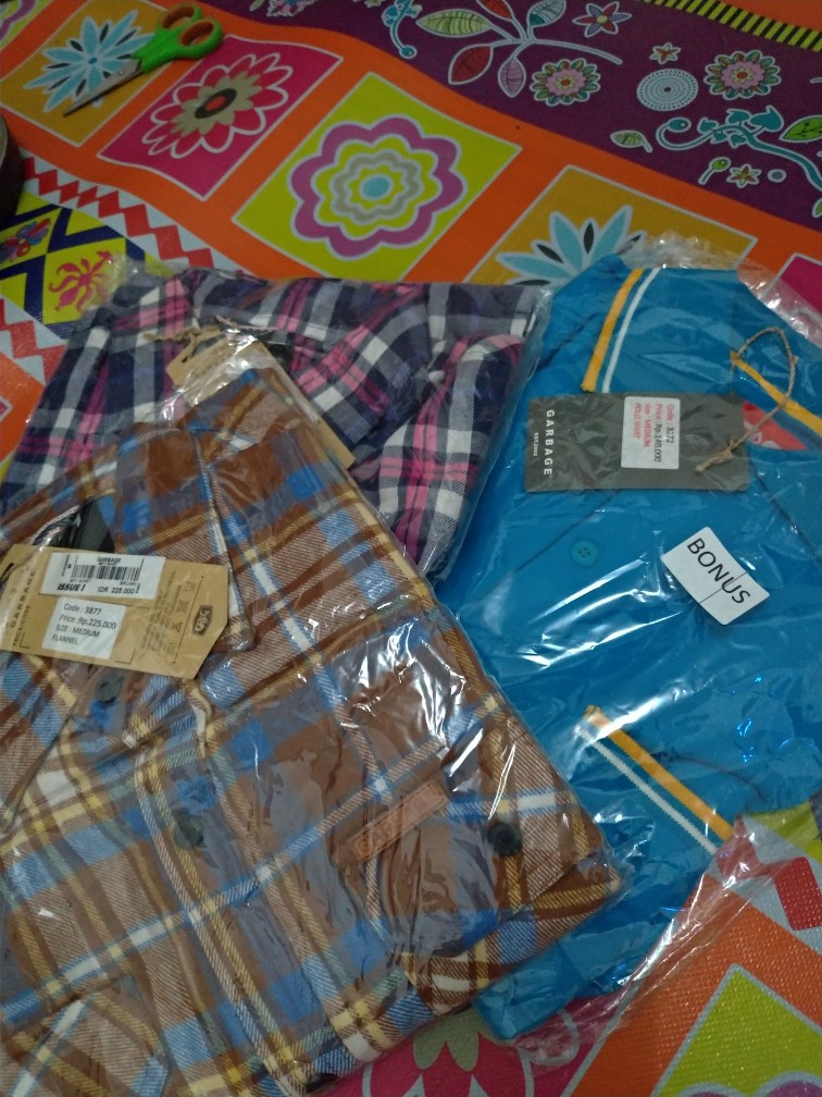 Flannel Garbage Grbg 4735 - River