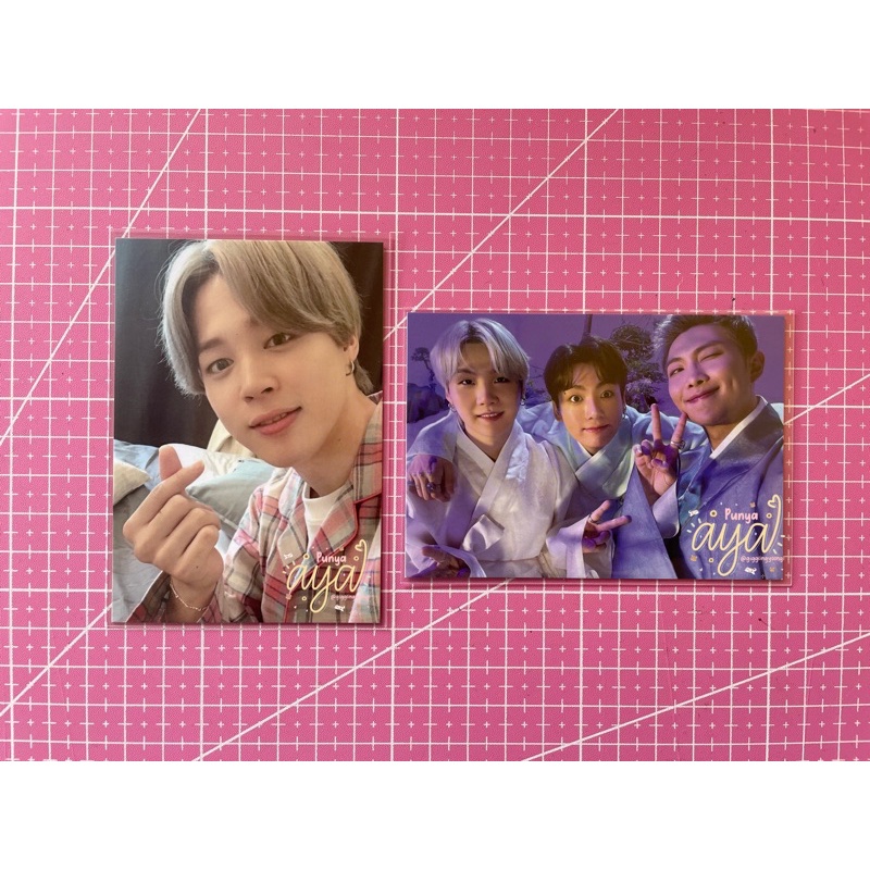 photocard pj pajama be jimin ring dalmajung namjoon yoongi jungkook namgikook