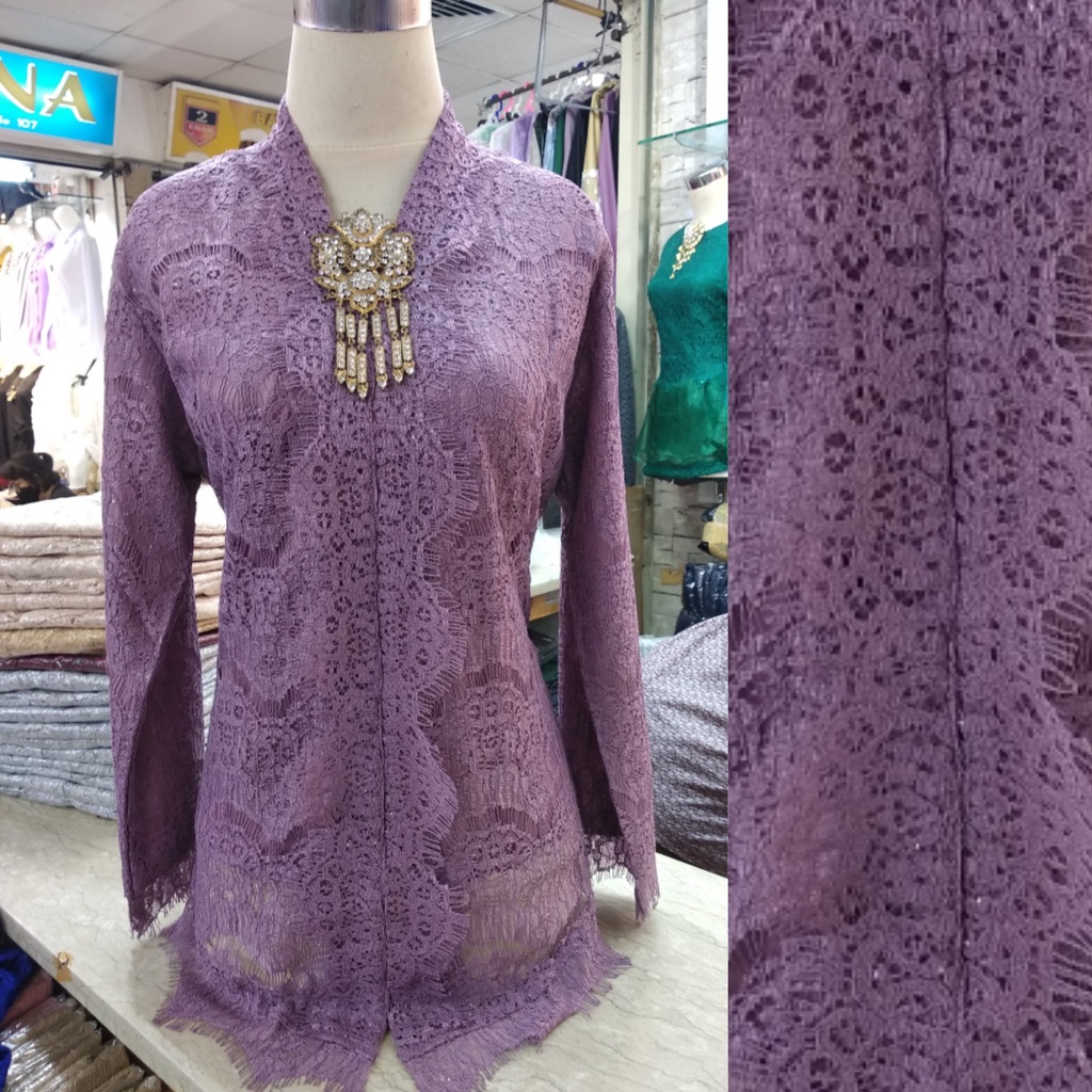 kebaya luna_kebaya_kebaya brukat_kebaya wisuda_kebaya encim_kebaya encim modern_kebaya kartini-LAVENDER