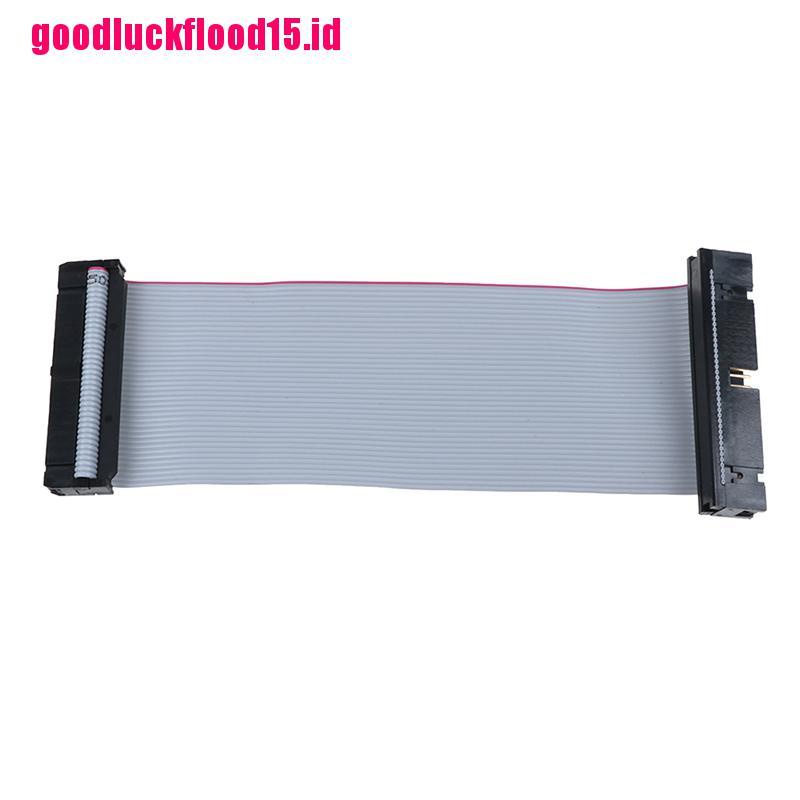 {LUCKID}IDE 40 Pin Male to female pata hard drive hdd extension flat ribbon cable 5 inch