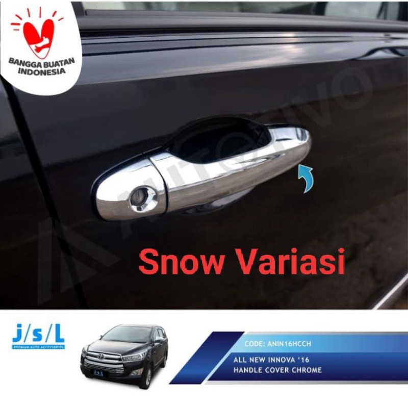 All New Innova cover pegangan pintu krom handle cover chrome JSL