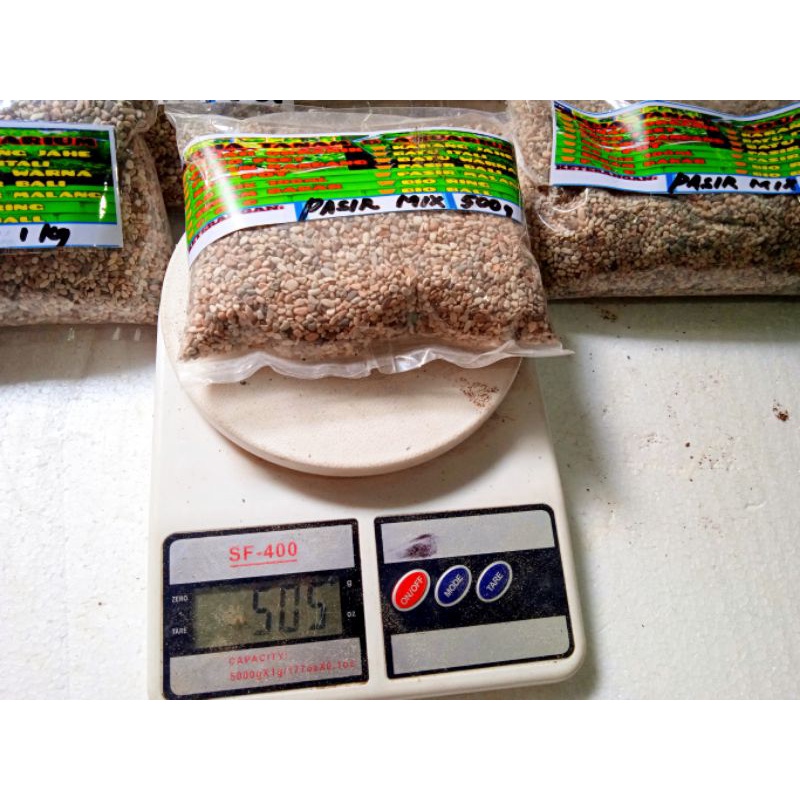 Pasir Mix Pancawarna Repack 1Kg &amp; 500gr(Murah)