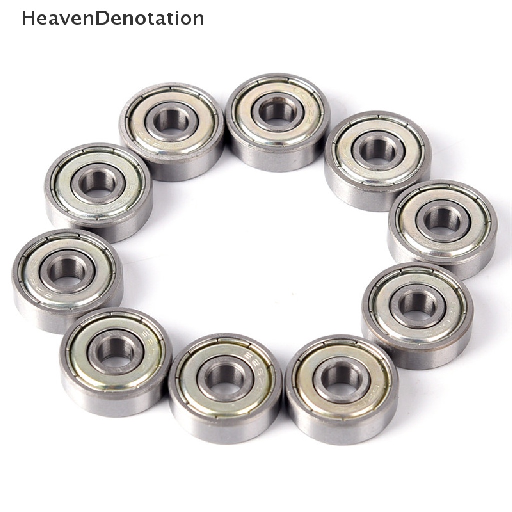 10pcs Bola Bearing Bahan Stainless Steel Ukuran 626-zz 6mm Untuk Industri