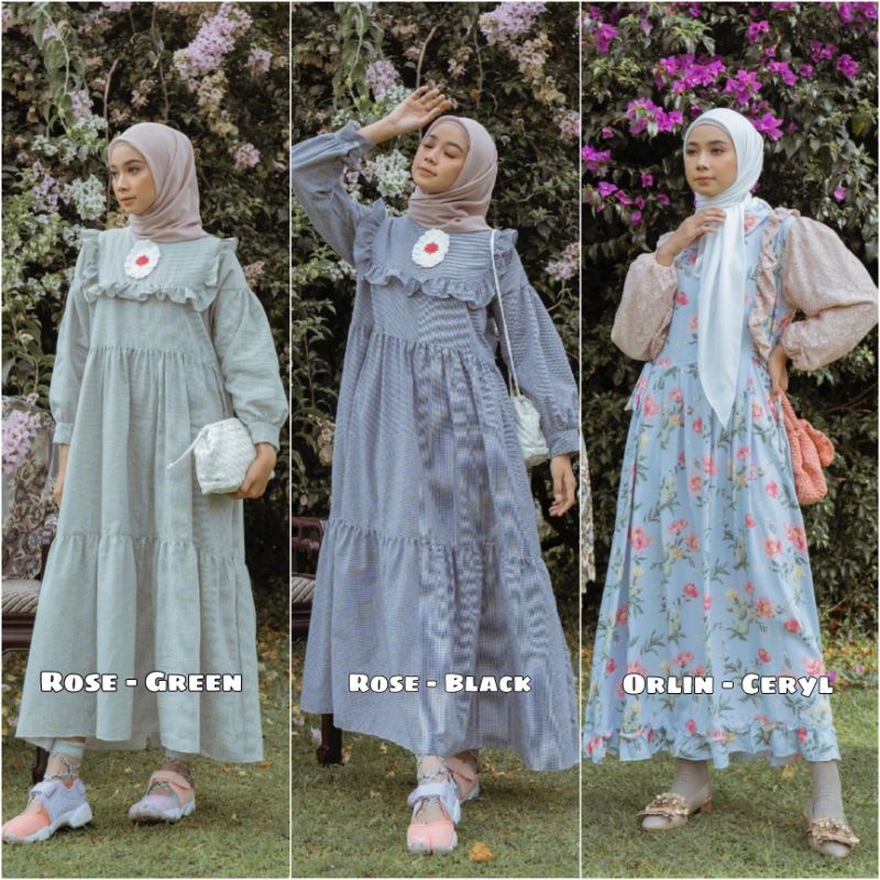 ROSE DRESS, ORLIN DRESS & SABINE DRESS BY HAIDEEORLIN