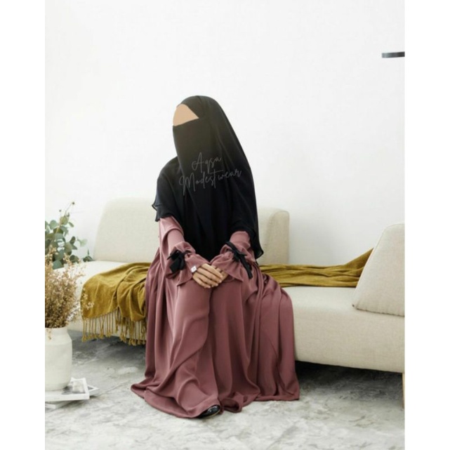 CALA ABAYA DECOROSE BY AQSAMODESTWEAR