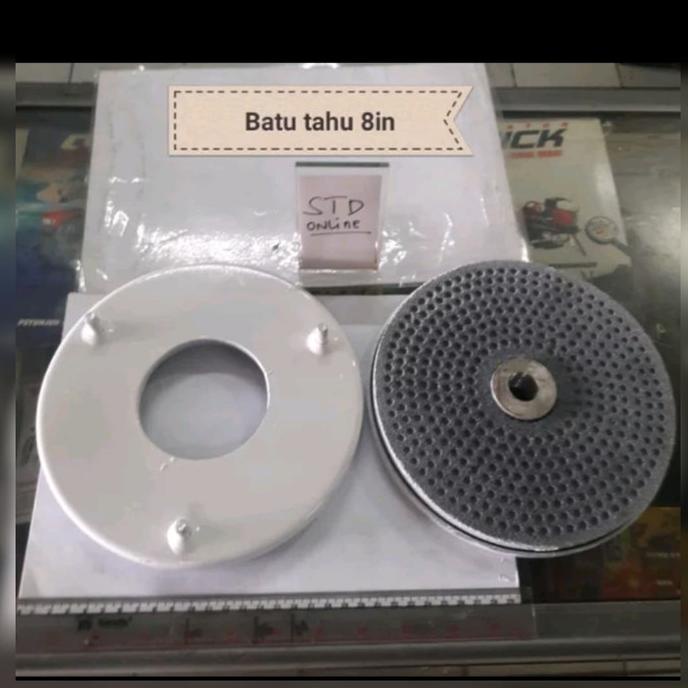 Batu gilingan tahu komplit 8in PMJA8 grinder batu tahu tempe 8in
