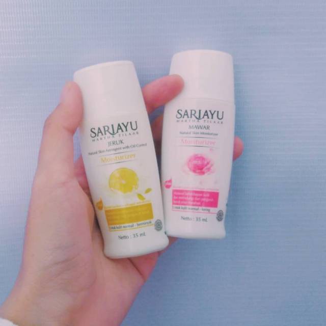 SARIAYU Moisturizer Pelembab 35 ml (MAWAR/JERUK)