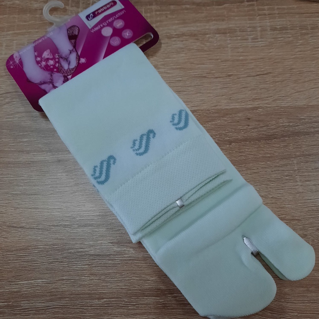 KAOS KAKI TANGGUNG NAZMA (LOGO RABBANI KECIL MELINGKAR) RABBANI ORI-500-HIJAU