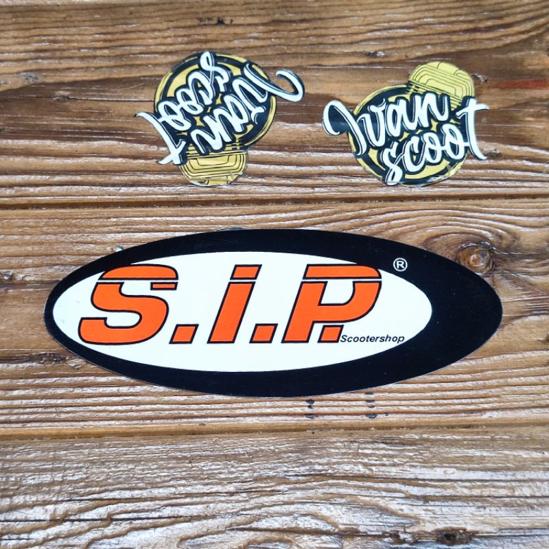 

STIKER SIP SIPSCOOTER S.I.P STIKER SCOOTERSIP