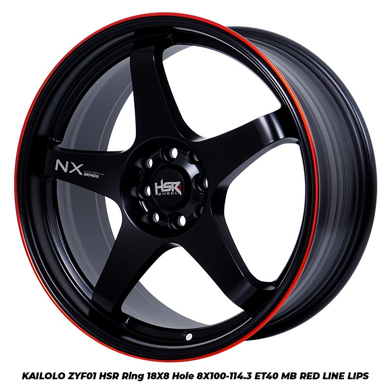 Velg R18 Mobil Freed Vios Livina HSR KAILOLO Ring 18 Lubang 8 Terlaris