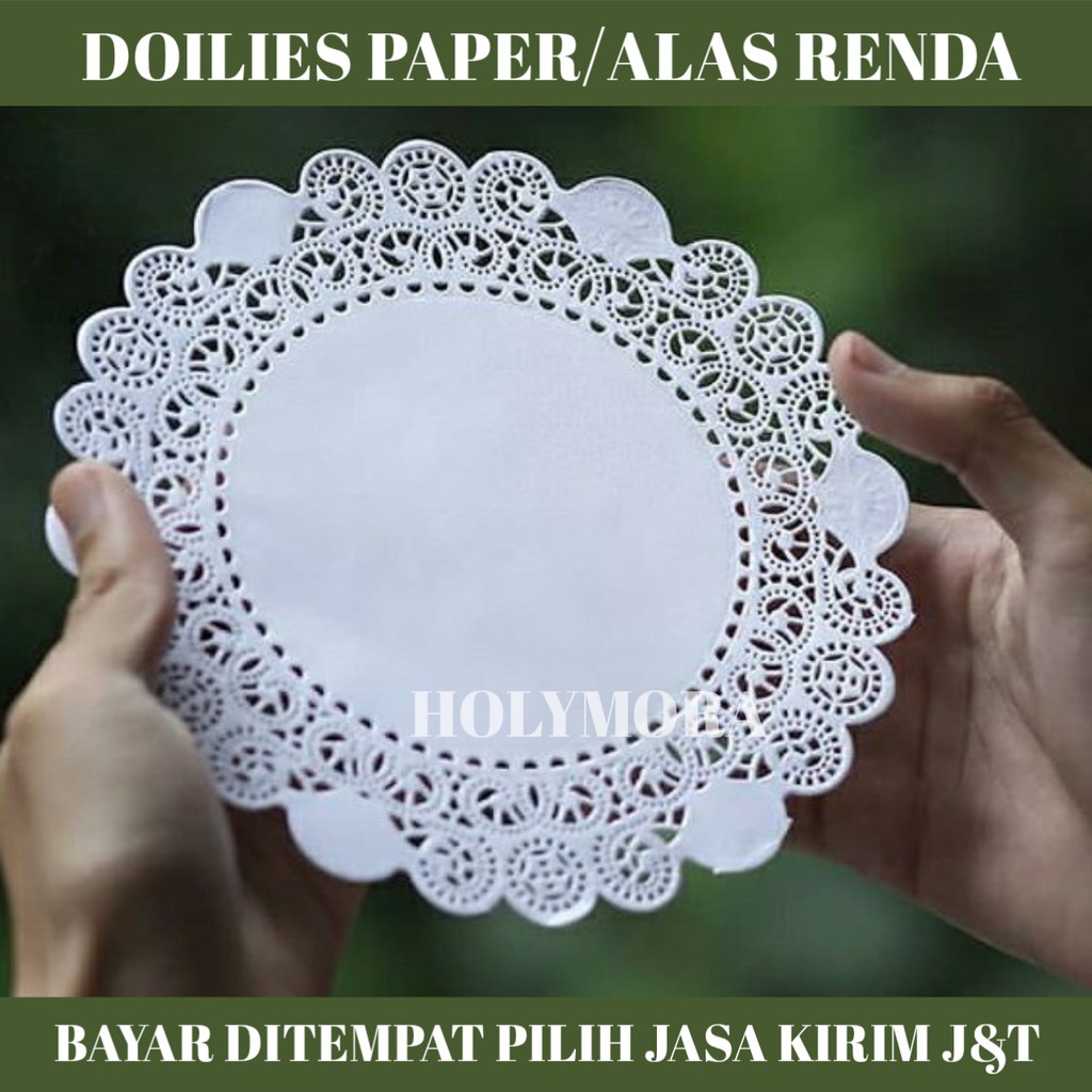 

Kertas Dolly Paper Dollies (10 lembar) | Doli | Doilies | Dolley Paper Tatakan Kue Undangan Gift Box