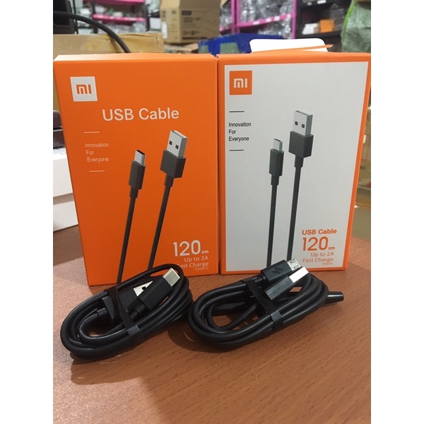 Kabel Data Xiaomi Usb Type C / mirco Redmi Note 7 / 9 / Mi 8 lite / All tipe Support Fast Charging