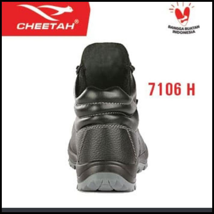 sepatu safety cheetah 7106h ori 100  murah   37