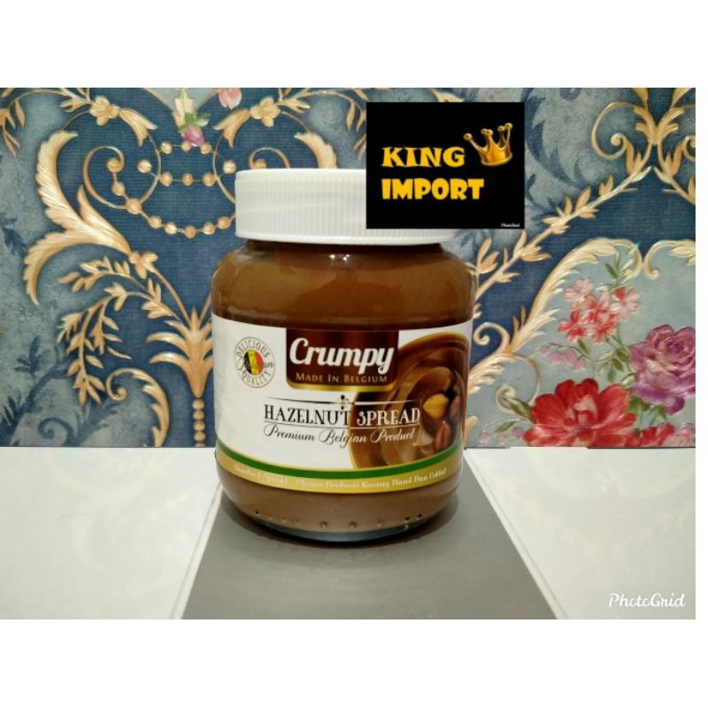 

Crumpy Hazelnut Chocolate Spread 400gram Selai Coklat hazelnut