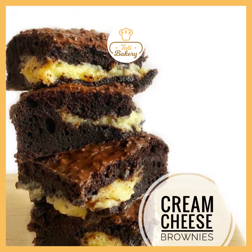 

Brownies Cream Cheese Ovomaltine - Brownies Keju - Brownies Ovomaltine