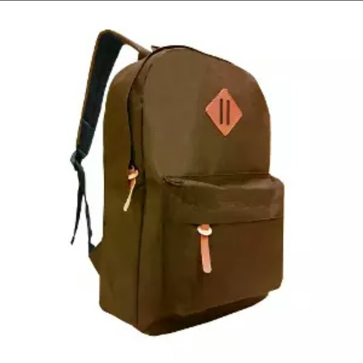 Tas Ransel Distro Polos Tas Fashion Distro - Brown