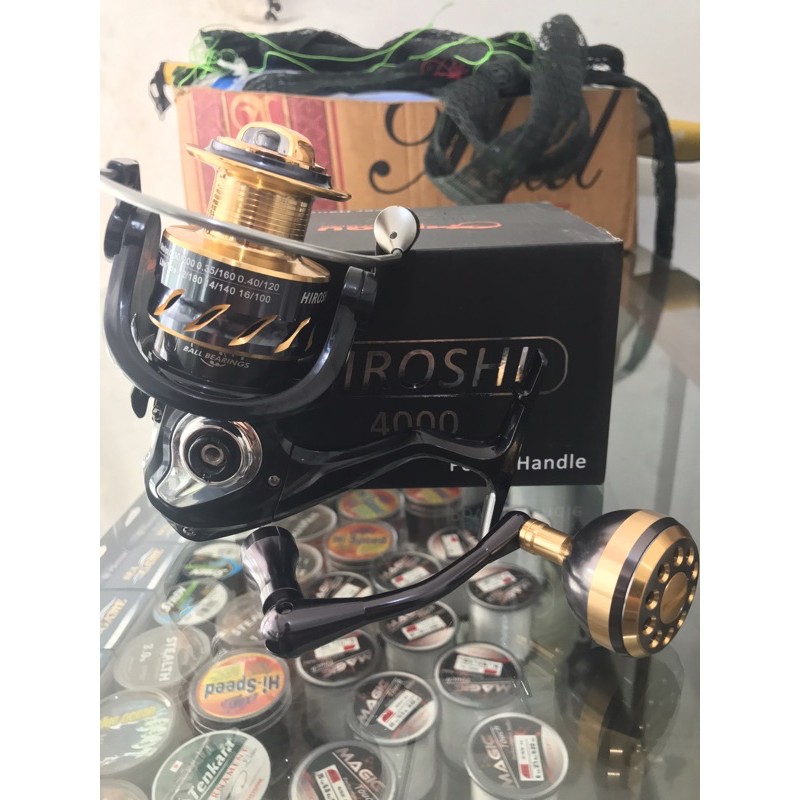Reel Fugu Hiroshi 4000 6000 powerhandle