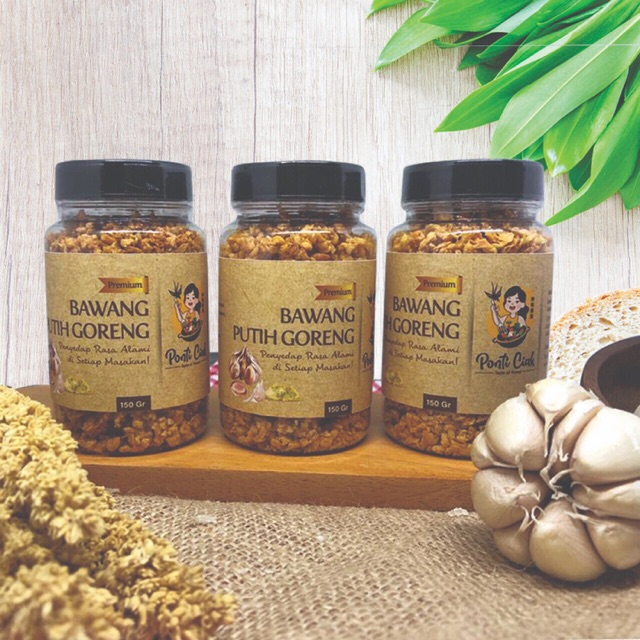 

BAWANG PUTIH GORENG 150g- BAWANG PUTIH GORENG HALAL 150g - BAWANG PUTIH CRISPY - BAWANG PUTIH GARING