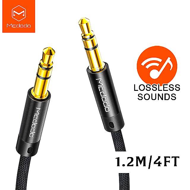 Mcdodo DC 3.5MM AUX CABLE - DC 3.5MM JACK TO DC 3.5MM JACK