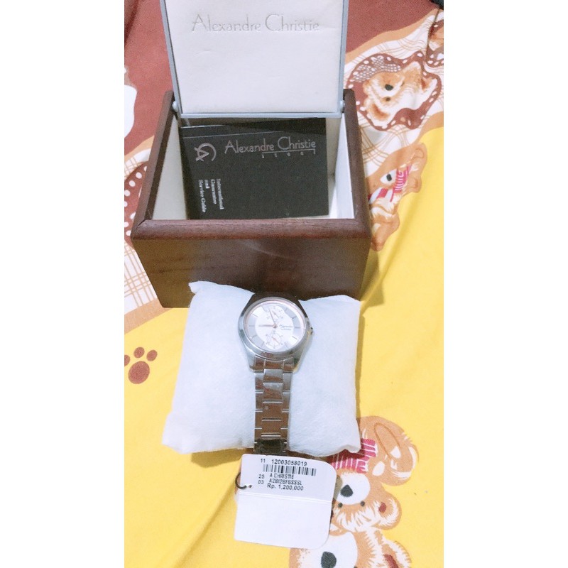 jam tangan Alexandre Christie preloved utk cwe  harga nett