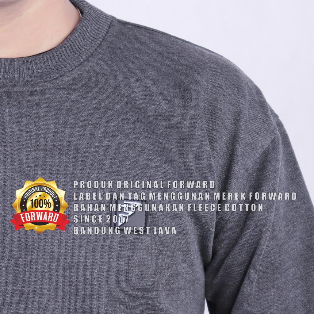 Sweater Crewneck Switer Polos Crewneck  Kualitas Distro Forward System