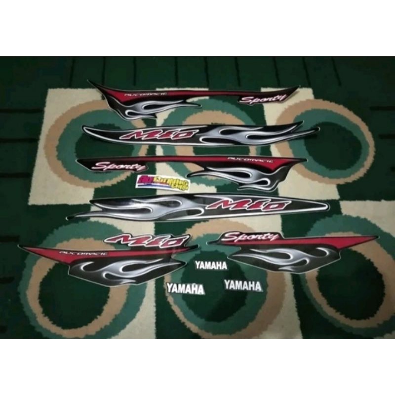 striping mio api mio sporty 2006 hitam