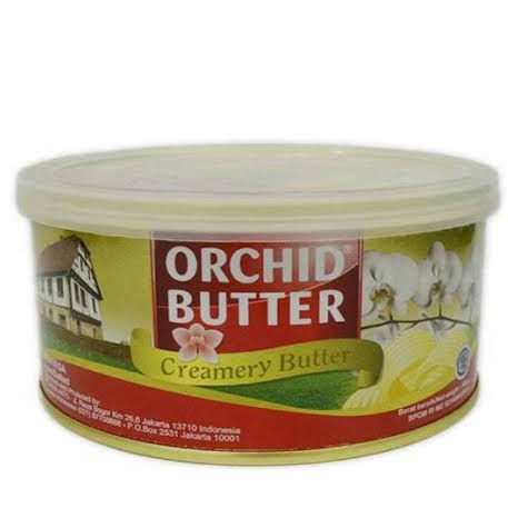 

mentega orchid butter kemasan kaleng 340 gram