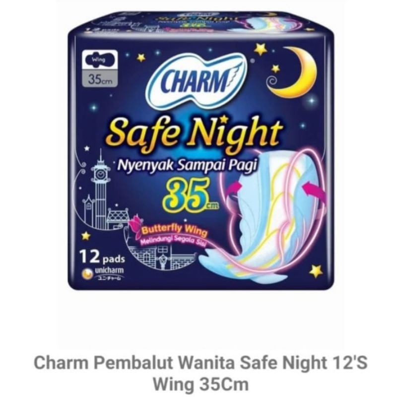 charm safe night wing 35cm 12s