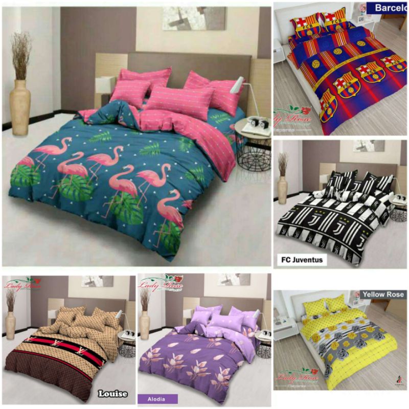 Bed cover lady rose 180x200 king