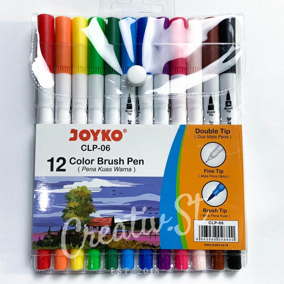 

Diskon Promo D86ZG Joyko Brush Pen 12 Warna Brush + Pen CLP-06 SET 95 Pasti Murah