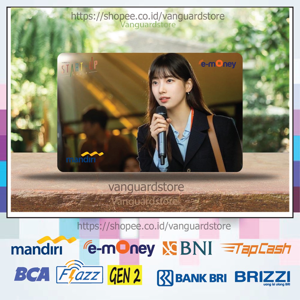 KARTU E MONEY E TOLL SEO DALMI START UP 16 EMONEY MANDIRI FLAZZ BCA BNI TAPCASH BRIZZI -1 SISI