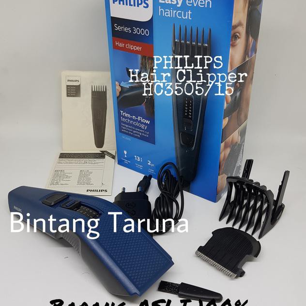 Alat cukur rambut Philips HC3505/15 Hair Clipper Philips series 3000