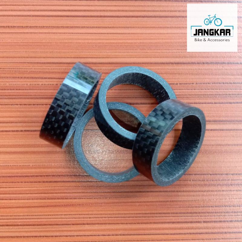 RING STEM SEPEDA CARBON SPACER 10 MM