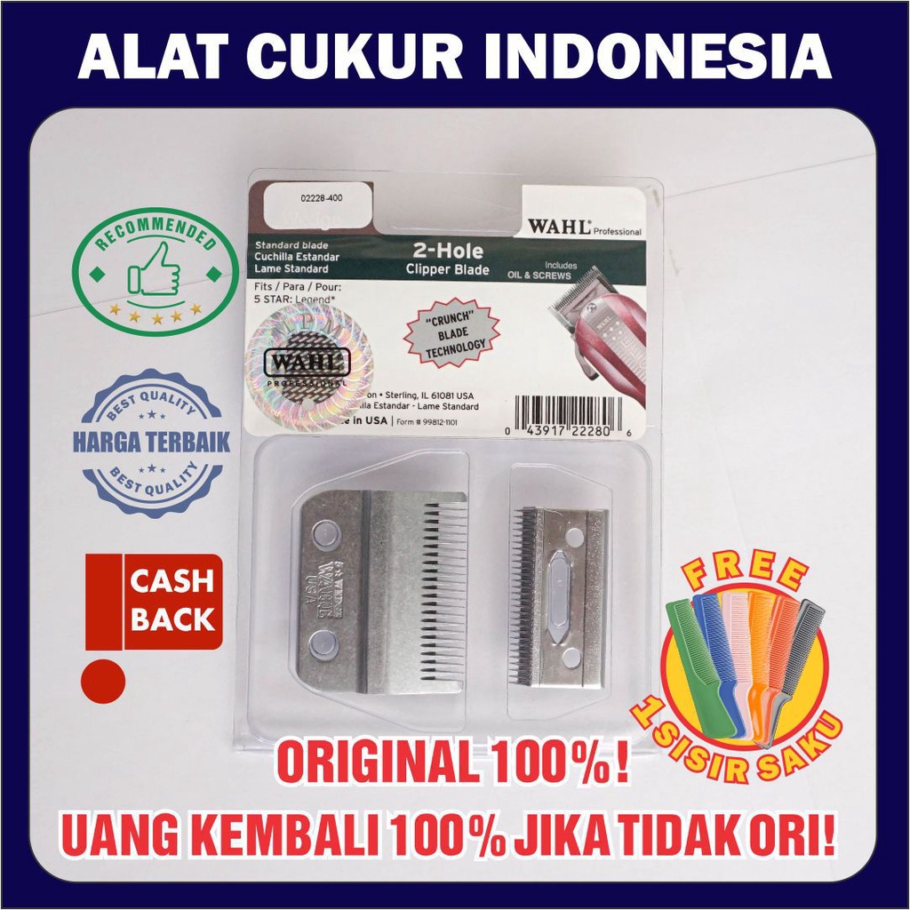 MATA PISAU WAHL / WAHL BLADE LEGEND ORIGINAL USA / MATA PISAU LEGEND