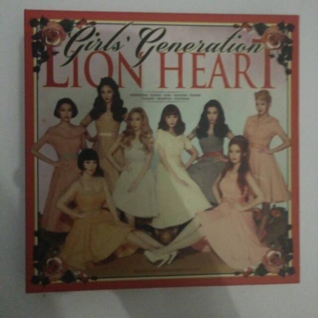 SNSD Lion Heart Album unsealed