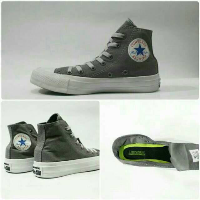 Sepatu Converse Chuck Tailor CT/OP High Biru dongker Hitam Abu Sepatu cewek cowok Keren Termurah