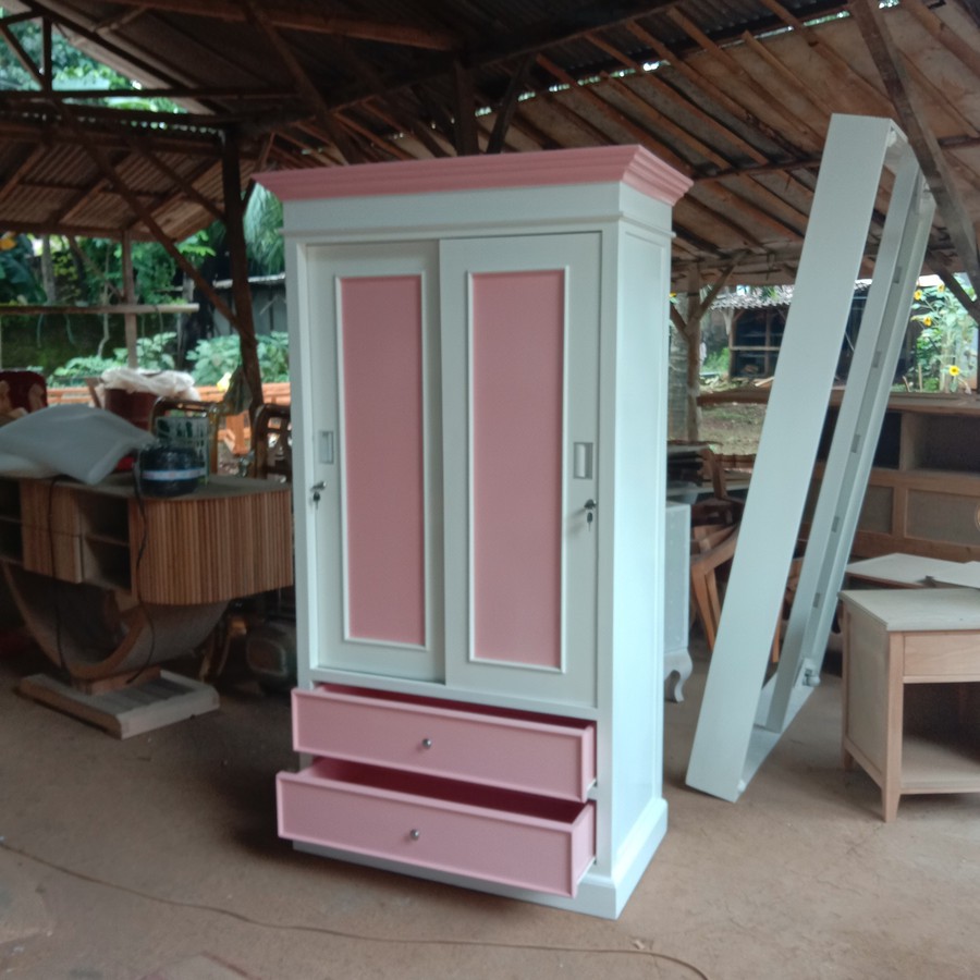 Lemari Pakaian Anak Minimalis Lemari Pakaian Minimalis 2 Pintu