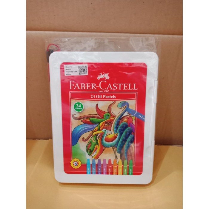 

PASTEL-DRY-OIL- CRAYON FABER 24 PUTIH -OIL-DRY-PASTEL.