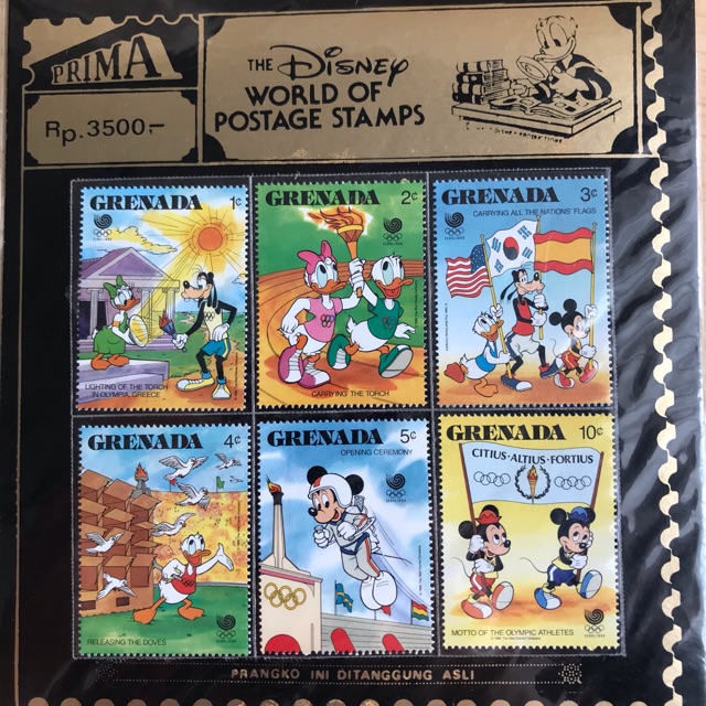 

Terlaris ✨ - Perangko disney3.1.23