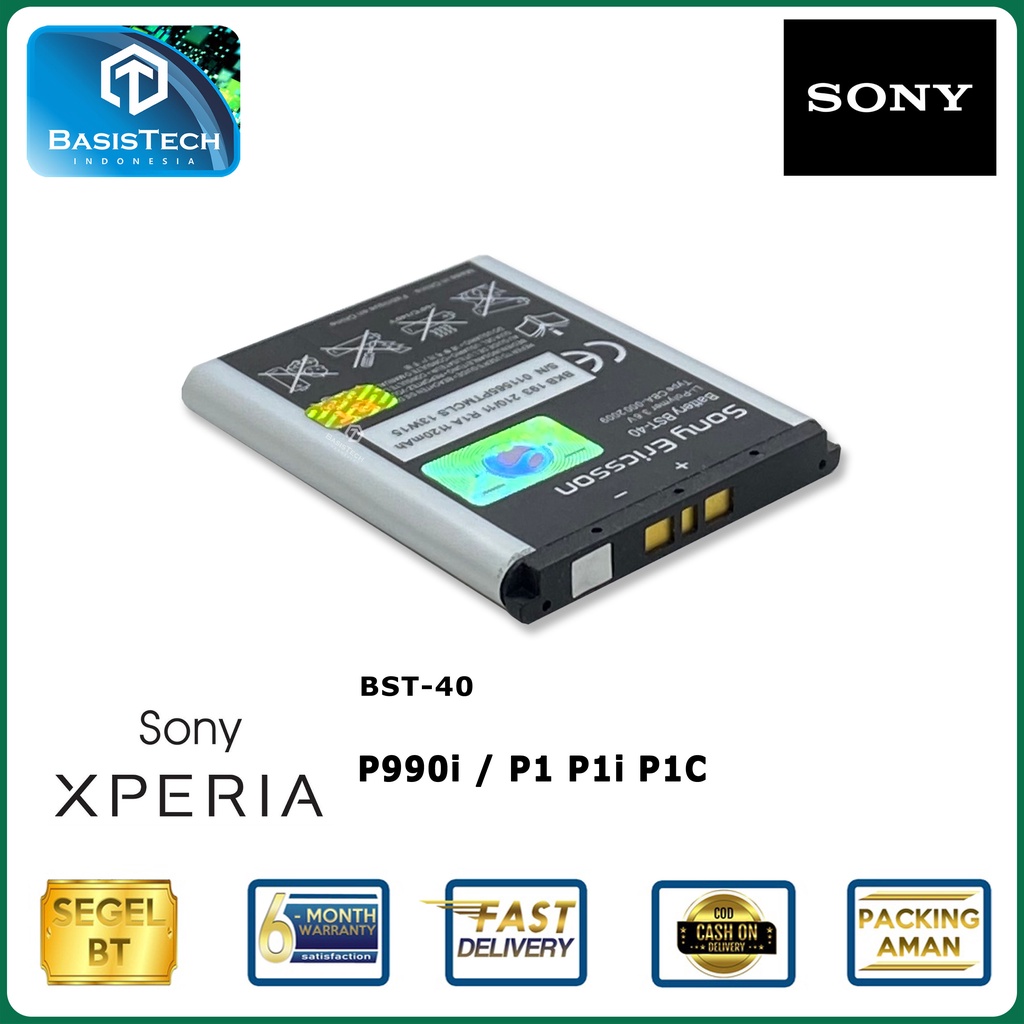 BATERAI SONY BST-40 P990i P1 P1i P1C - ORI99 GOOD QUALITY