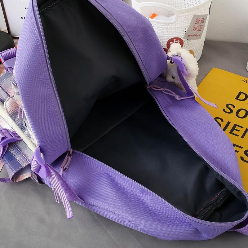 BQ 3140 GI 18252 GT 1837 CR 7838 RISCE TAS RANSEL 5IN1 IMPORT WANITA CEWEK PEREMPUAN JAKARTA BATAM SEKOLAH KULIAH JTF EL 6590