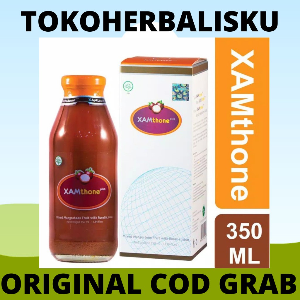 XAMTHONE PLUS ORIGINAL ASLI EKSTRAK KULIT MANGGIS JUS KULIT MANGGIS OBAT HERBAL KANKER PARU PARU BAS