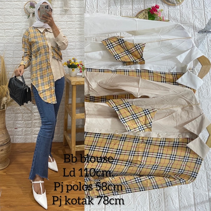 KEMEJA WANITA IMPORT // zea blouse // fashion hijab