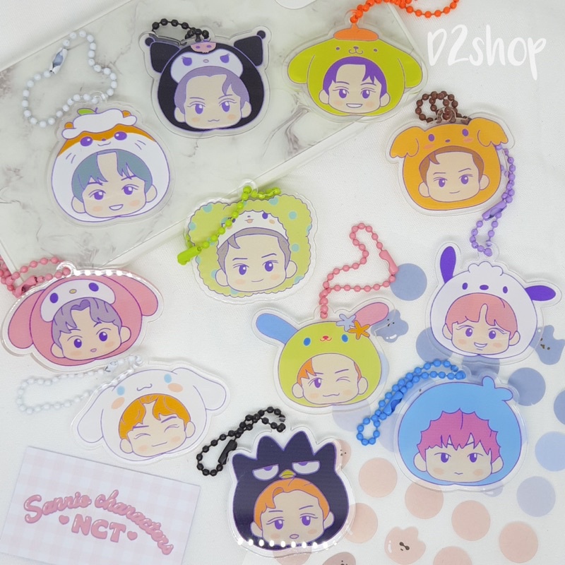 Sanrio x Nct Keychain Fanmade