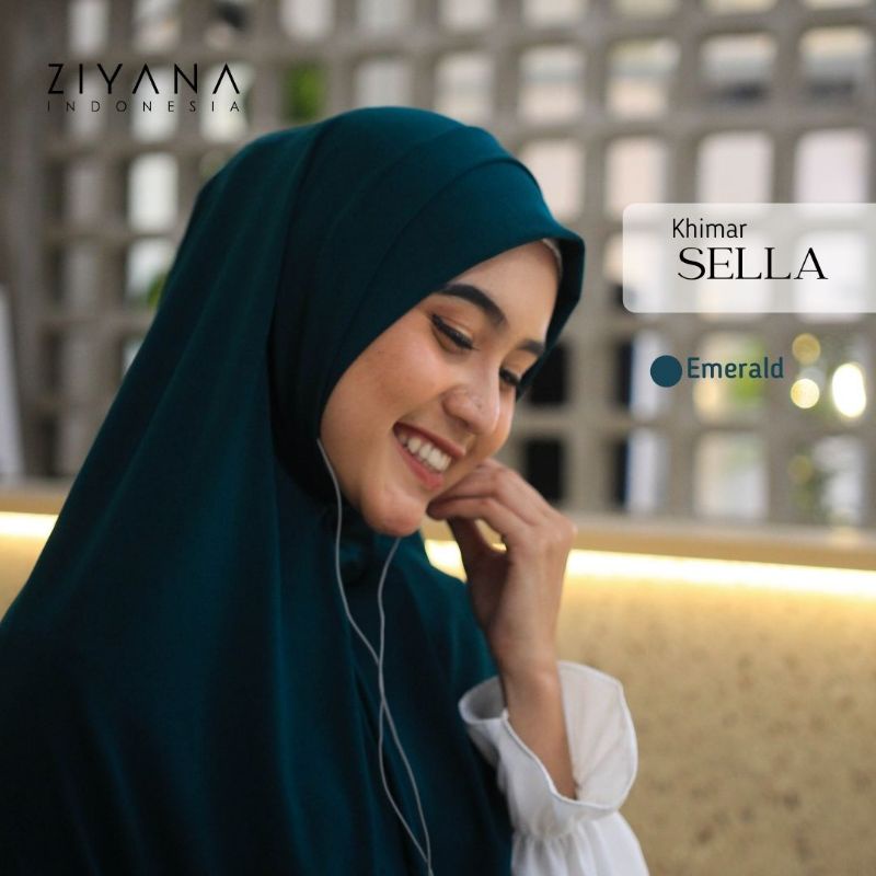 HIJAB - HIJAB KHIMAR - EMERALD - ZIYANA HIJAB