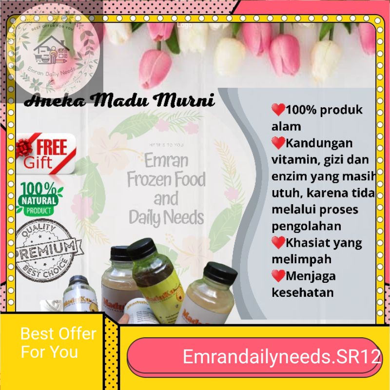 

madu murni langsung dari petani madu kemasan 300ml